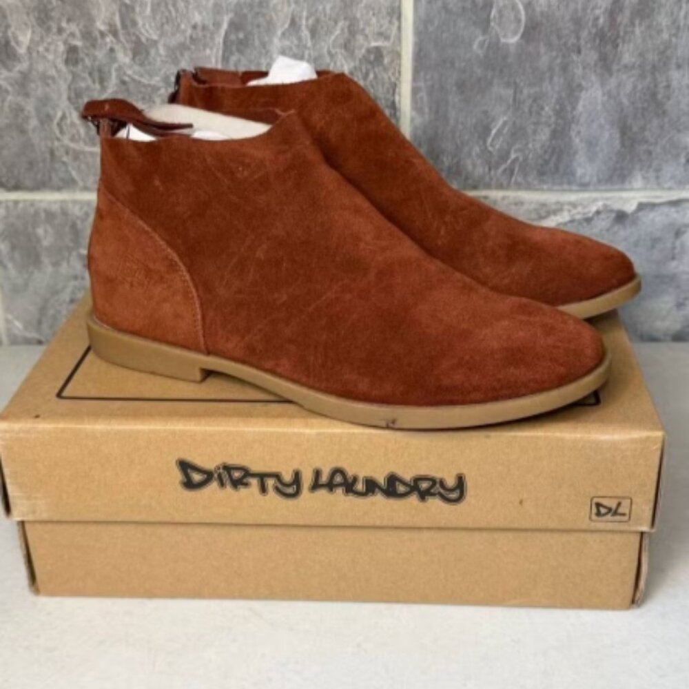 Dirty Laundry by Chinese Laundry Karate Chop Bootie Brown Women's Size 9